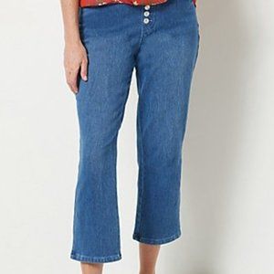 Flexiblle by Kim Gravel Crop Jeans